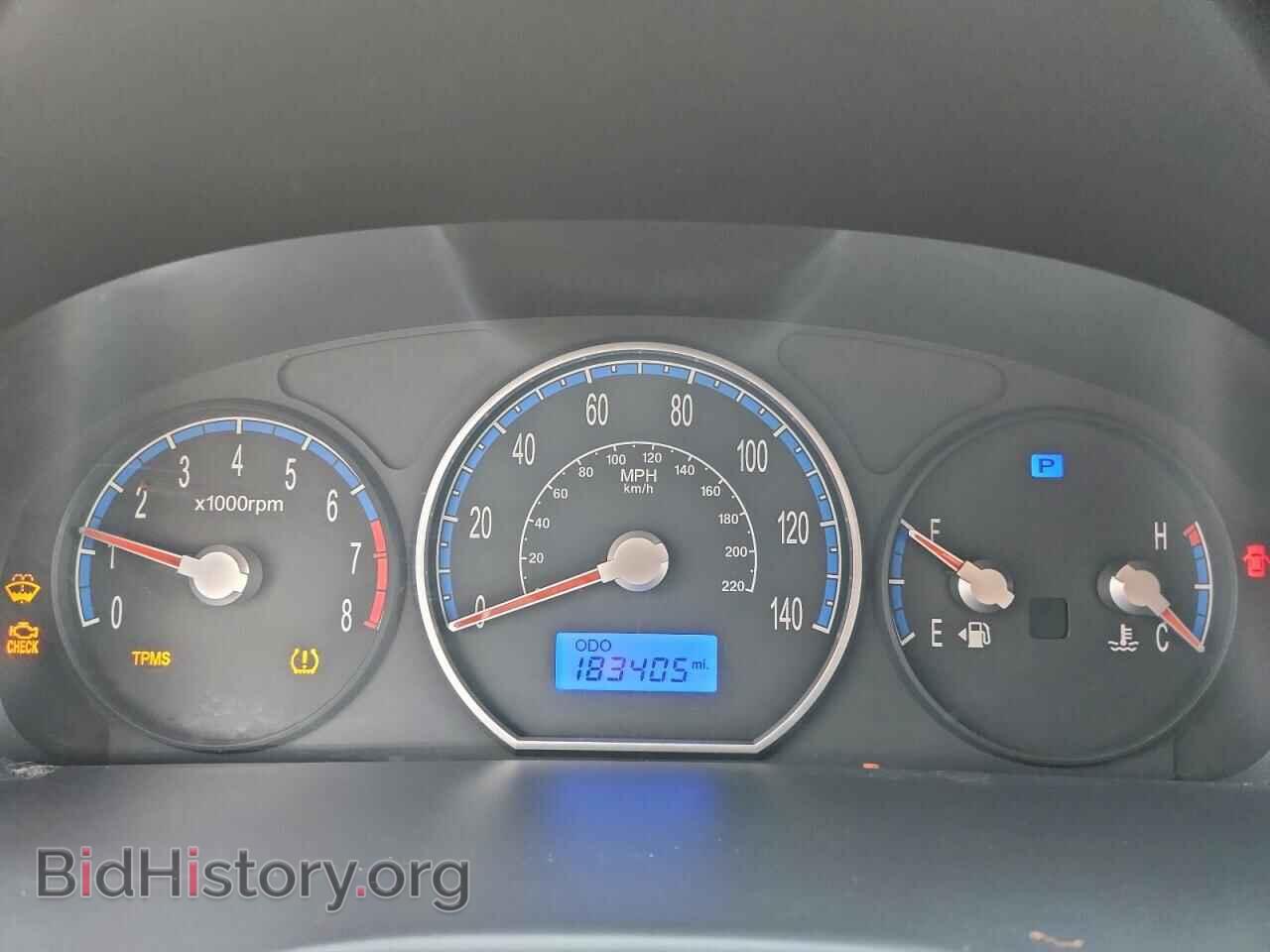 2009 HYUNDAI SANTA FE - VIN: 5NMSG13DX9H268608 - Фото 9