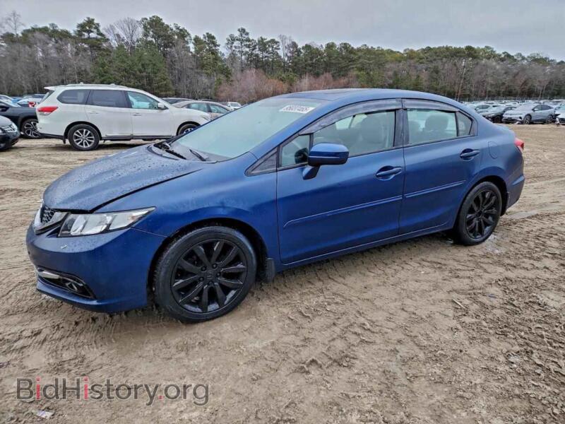 2014 Honda CIVIC (VIN 2HGFB2F96EH555156) — фото 1 из 12, Copart, повреждение: возгорание двигателя