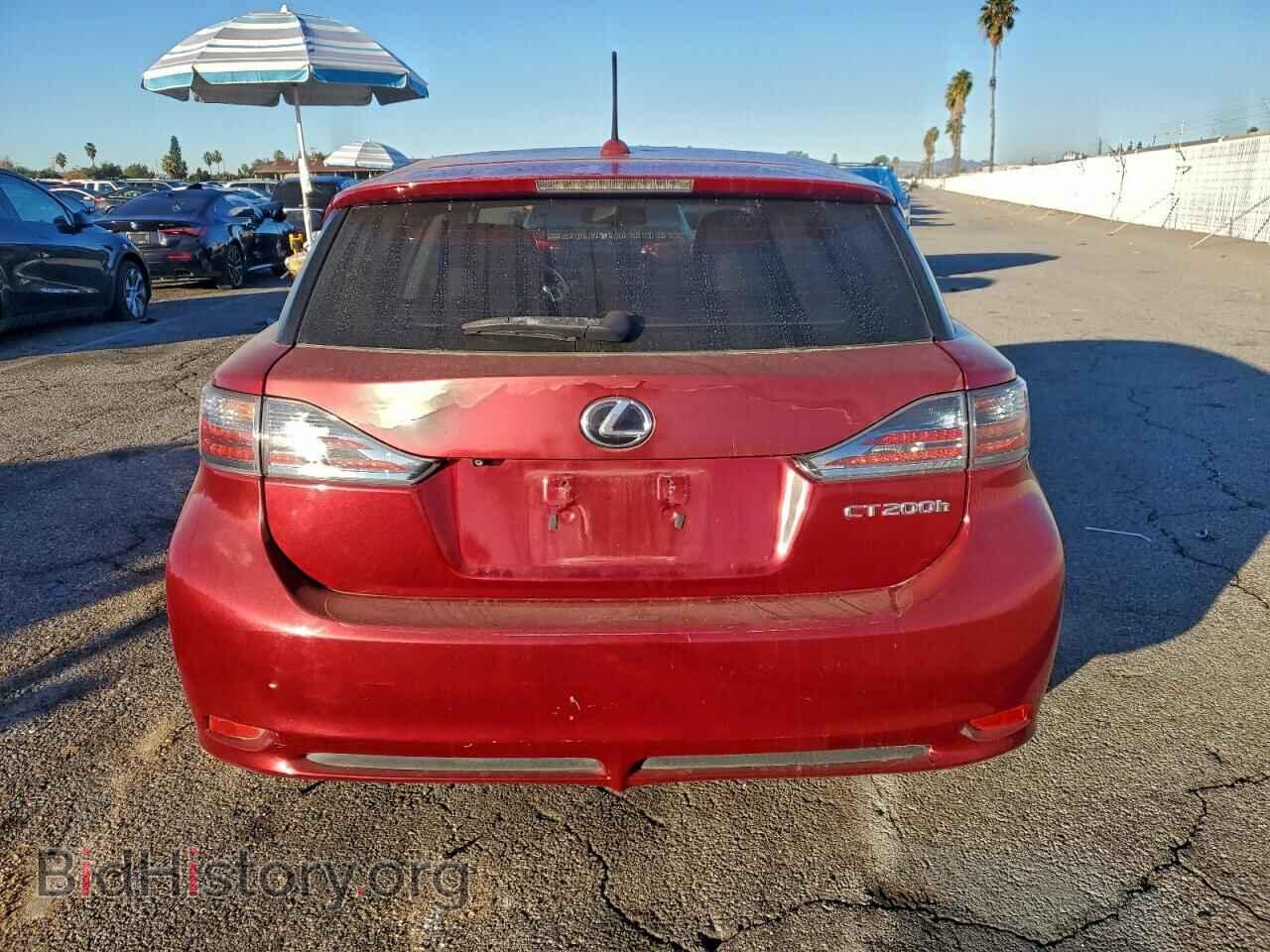 2012 LEXUS CT 200 - VIN: JTHKD5BH5C2084207 - Photo 6