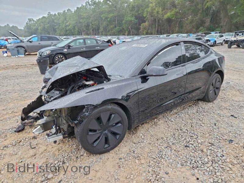 2024 Tesla MODEL 3 (VIN 5YJ3E1EB2RF717237) — photo 1 of 15, Copart, damage: front end