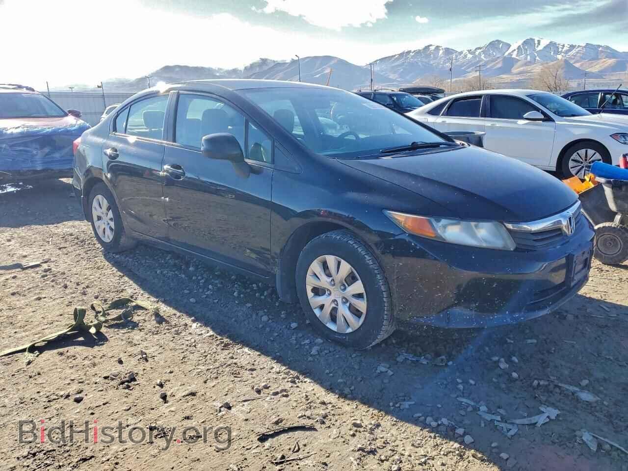2012 HONDA CIVIC - VIN: 19XFB2F51CE093724 - Фото 4
