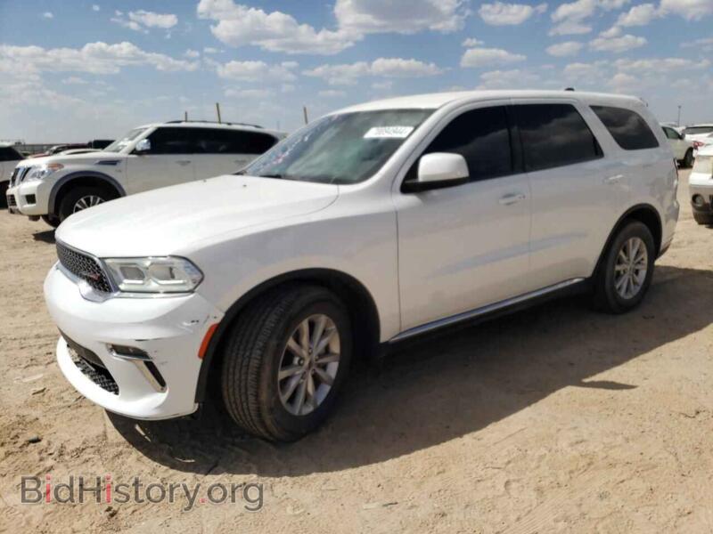 2021 Dodge DURANGO SXT (VIN 1C4RDHAG1MC761422) — фото 1 из 13, Copart, повреждение: град