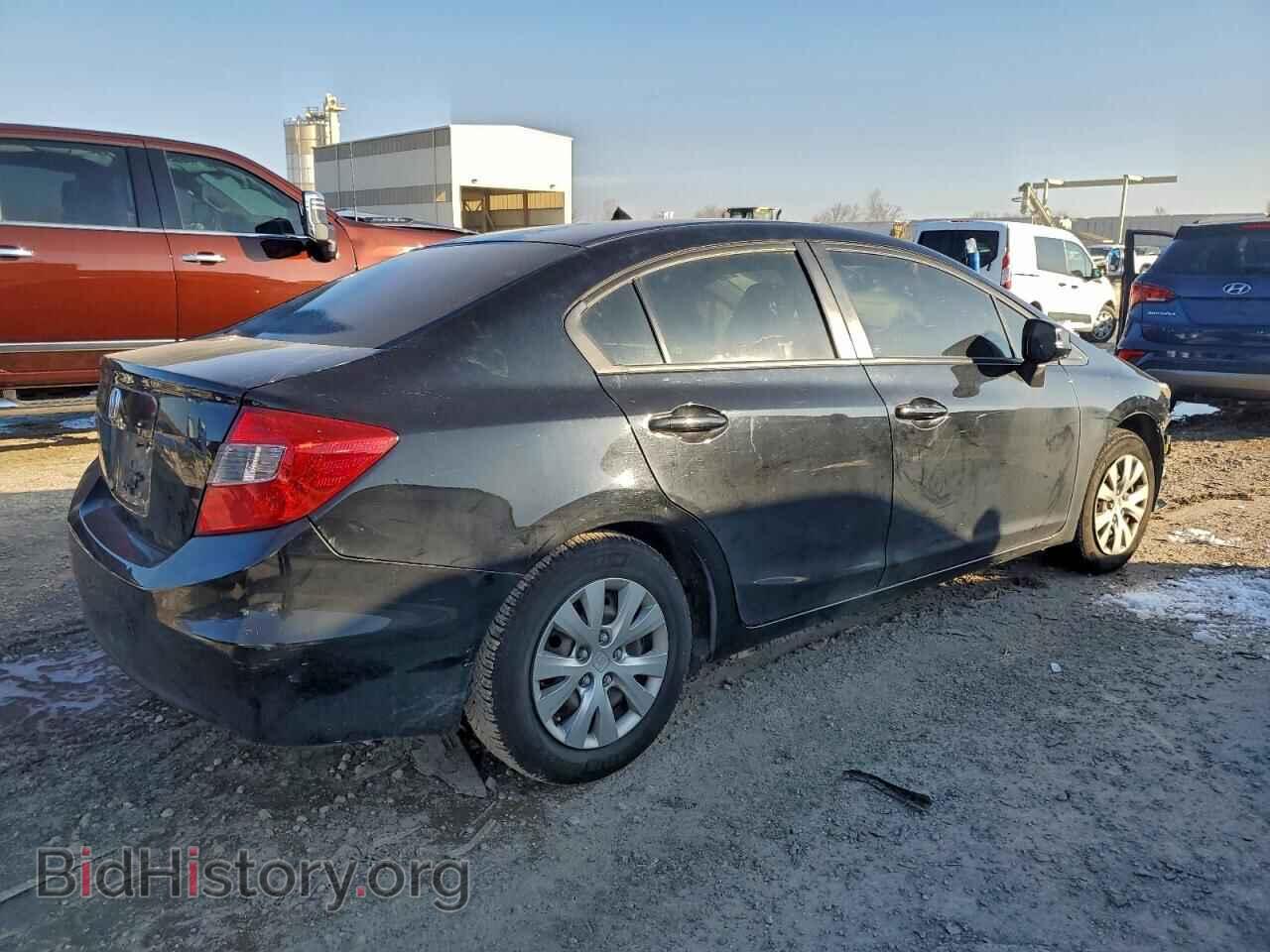 2012 HONDA CIVIC - VIN: 19XFB2F5XCE033862 - Фото 3