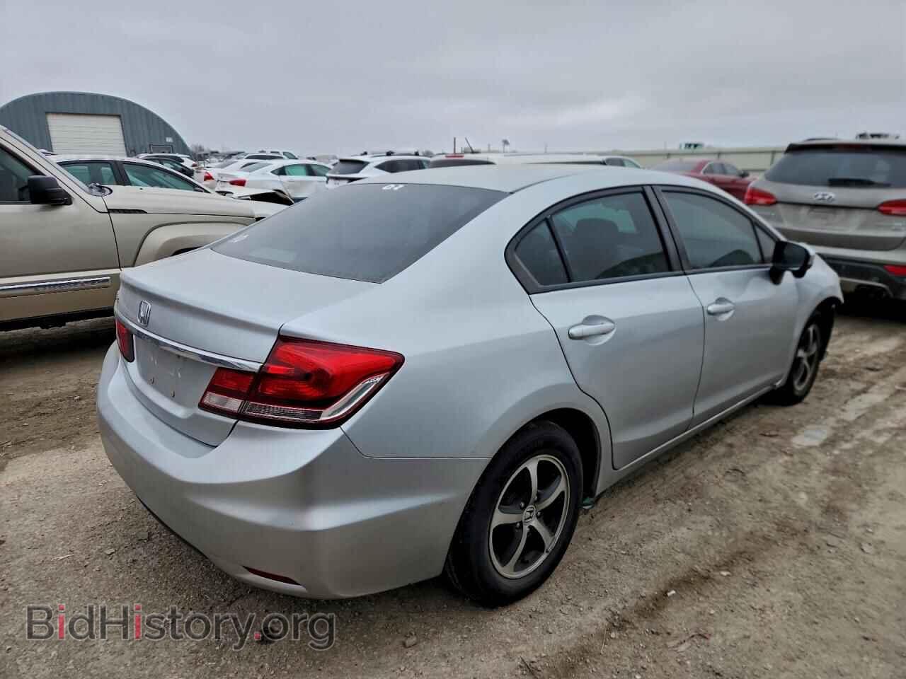 2015 HONDA CIVIC - VIN: 2HGFB2F70FH529250 - Фото 3