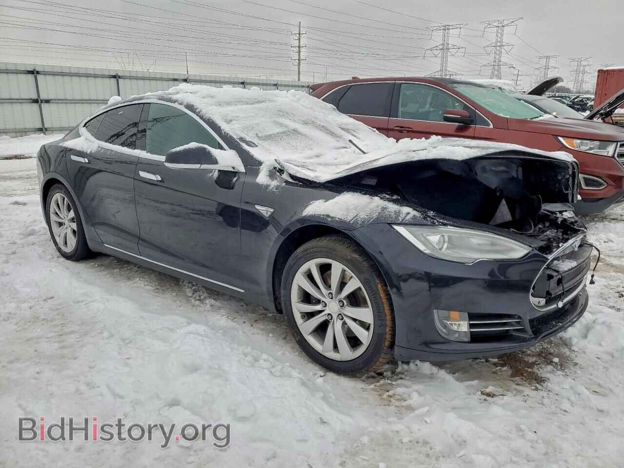 2015 TESLA MODEL S - VIN: 5YJSA1E20FF109235 - Фото 4