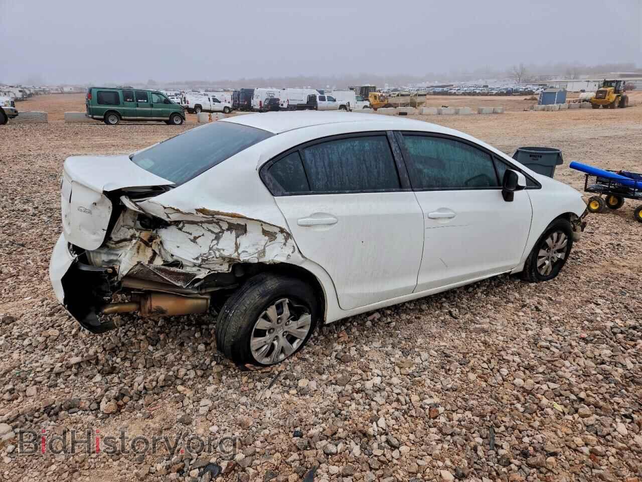 2012 HONDA CIVIC - VIN: 2HGFB2F5XCH521666 - Фото 3