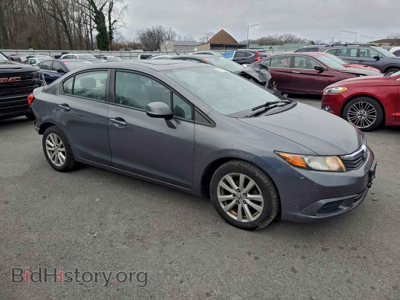 2012 HONDA CIVIC - VIN: 19XFB2F92CE358492 - Фото 4