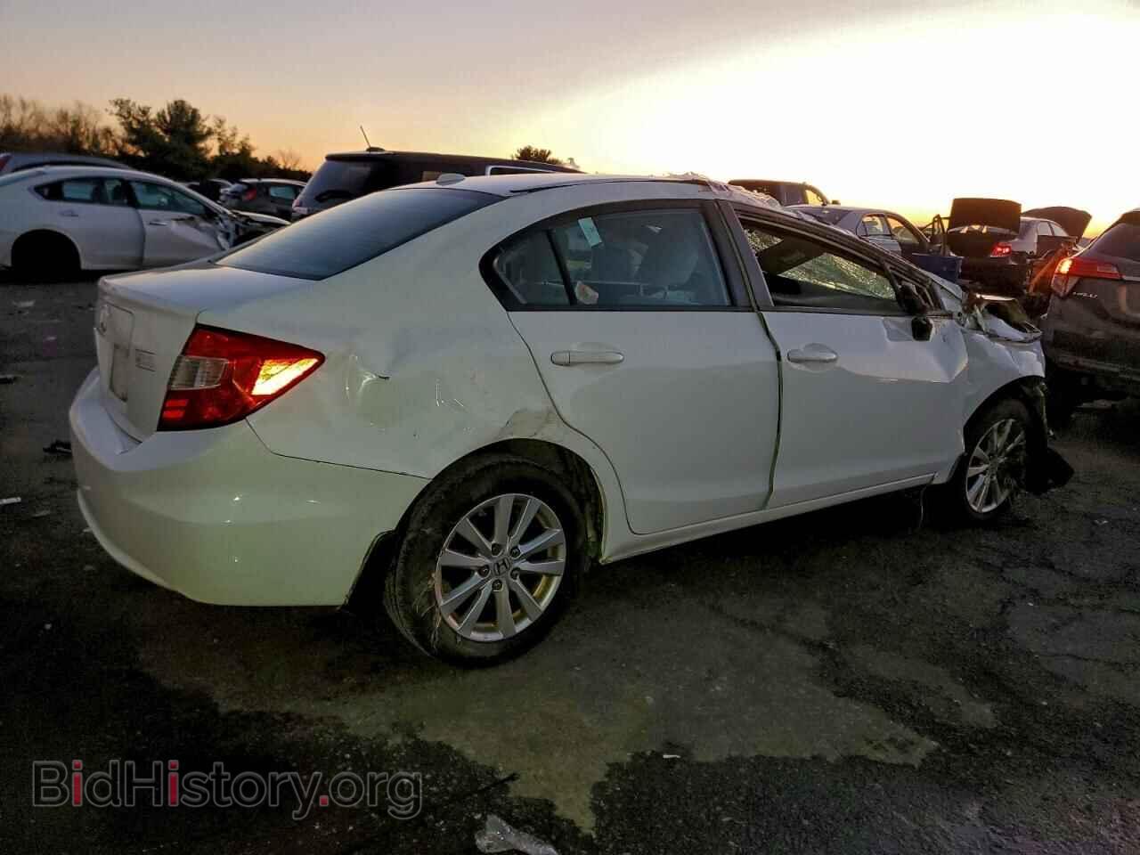 2012 HONDA CIVIC - VIN: 19XFB2F87CE355997 - Фото 3