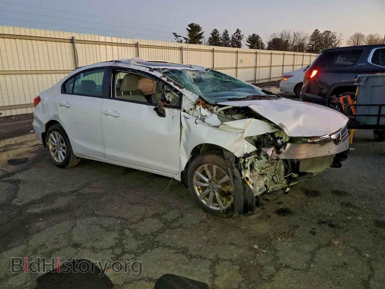 2012 HONDA CIVIC - VIN: 19XFB2F87CE355997 - Фото 4