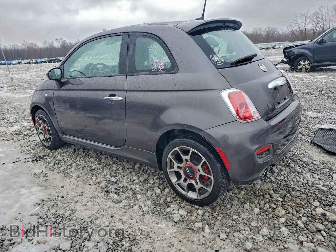 2015 FIAT 500 - VIN: 3C3CFFBR6FT558817 - Фото 2