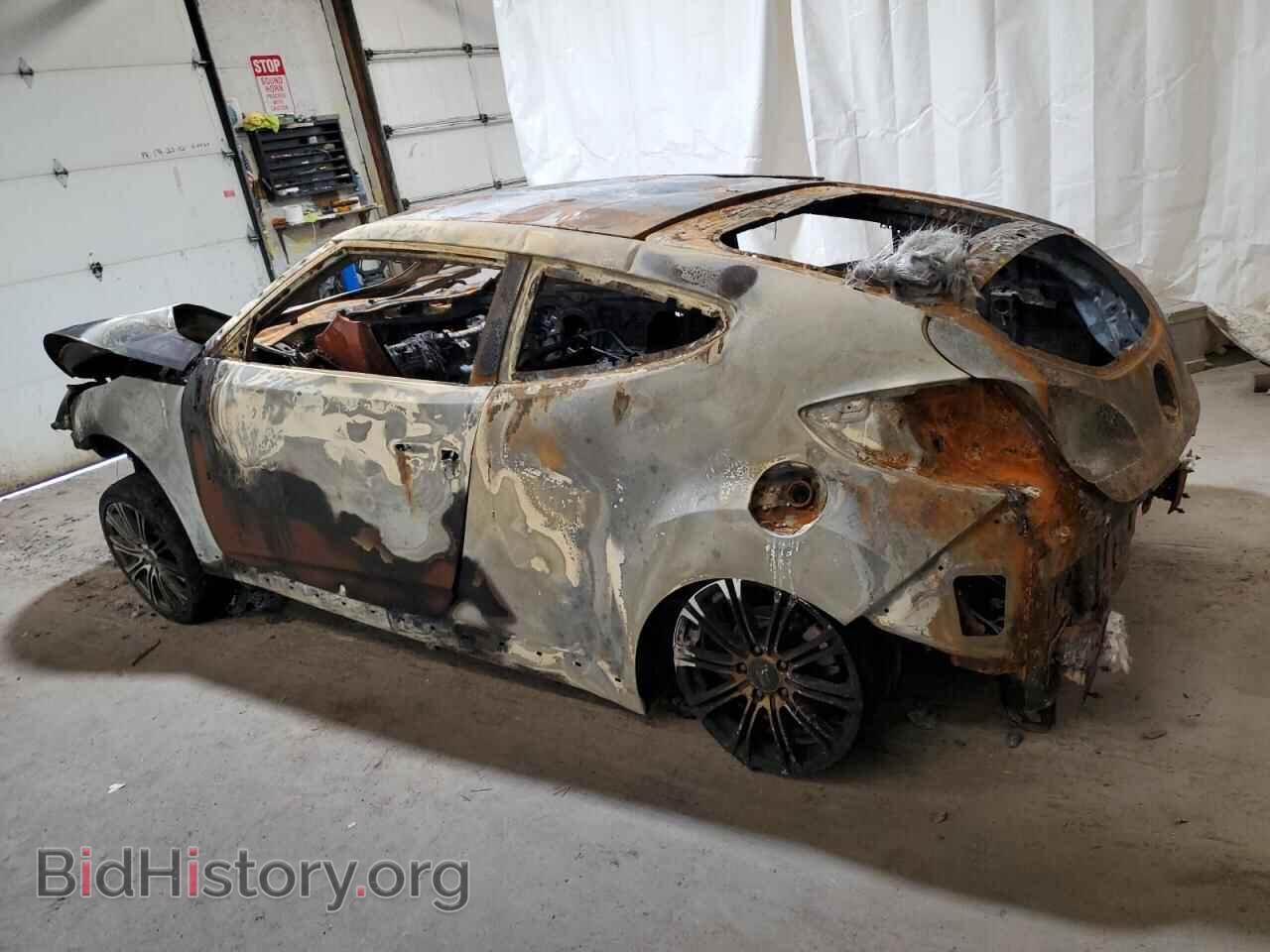 2013 HYUNDAI VELOSTER - VIN: KMHTC6AE5DU142369 - Фото 2