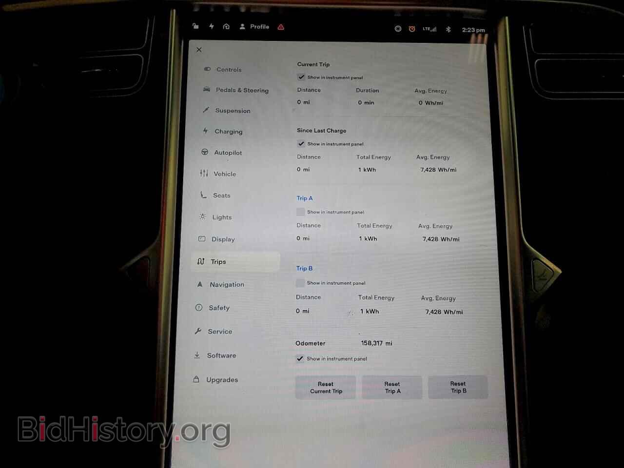 2017 TESLA MODEL X - VIN: 5YJXCBE27HF044411 - Photo 9