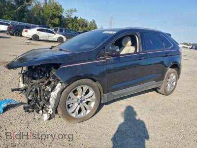 2019 Ford EDGE, black — VIN 2FMPK3K99KBC49626, Copart