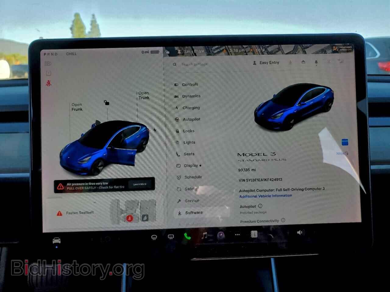 2019 TESLA MODEL 3 - VIN: 5YJ3E1EA1KF424913 - Photo 9