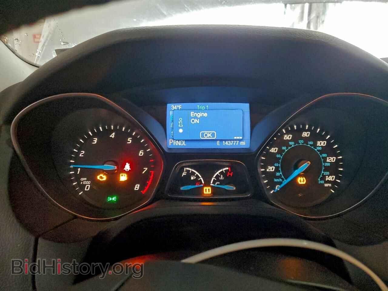 2014 FORD FOCUS - VIN: 1FADP3F27EL371112 - Фото 9