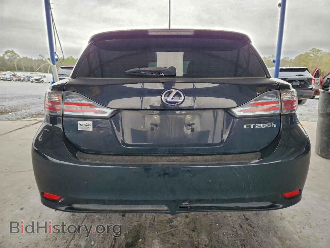 2012 LEXUS CT 200 - VIN: JTHKD5BH6C2109275 - Фото 6