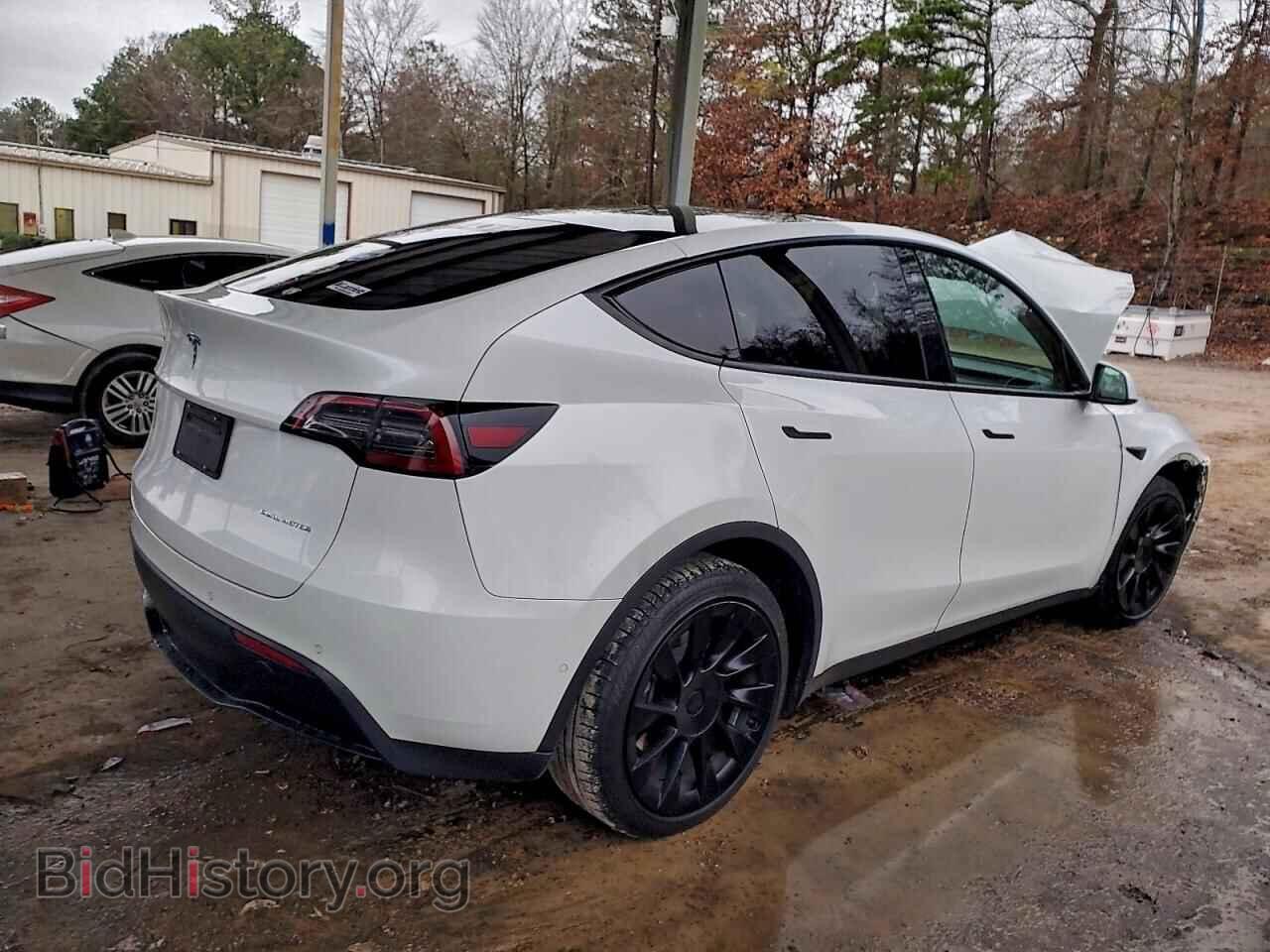 2021 TESLA MODEL Y - VIN: 5YJYGDEE8MF186422 - Фото 3