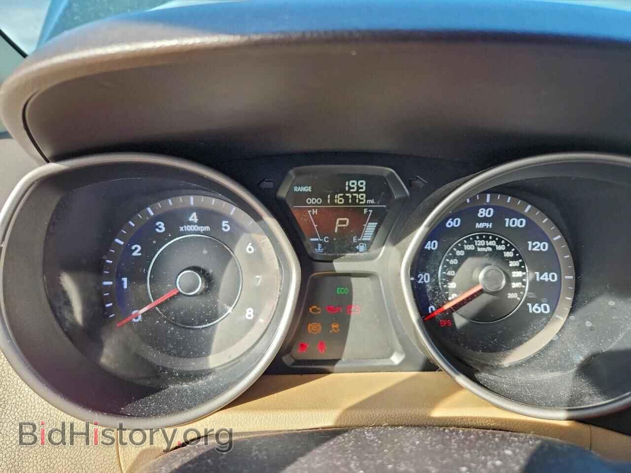2012 HYUNDAI ELANTRA - VIN: 5NPDH4AE2CH126072 - Фото 9