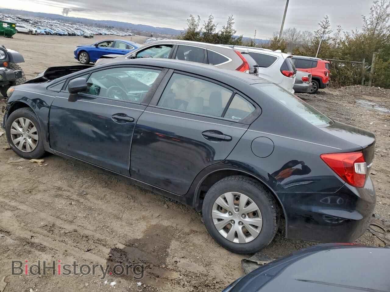 2012 HONDA CIVIC - VIN: 2HGFB2F52CH581084 - Фото 2