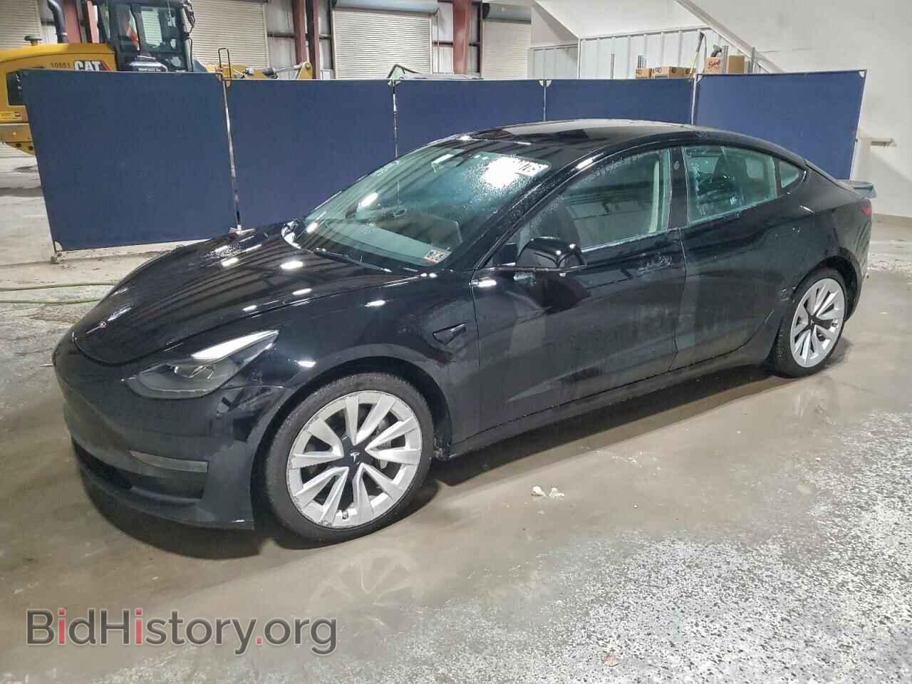 Photo 5YJ3E1EA6NF372425 - TESLA MODEL 3 2022