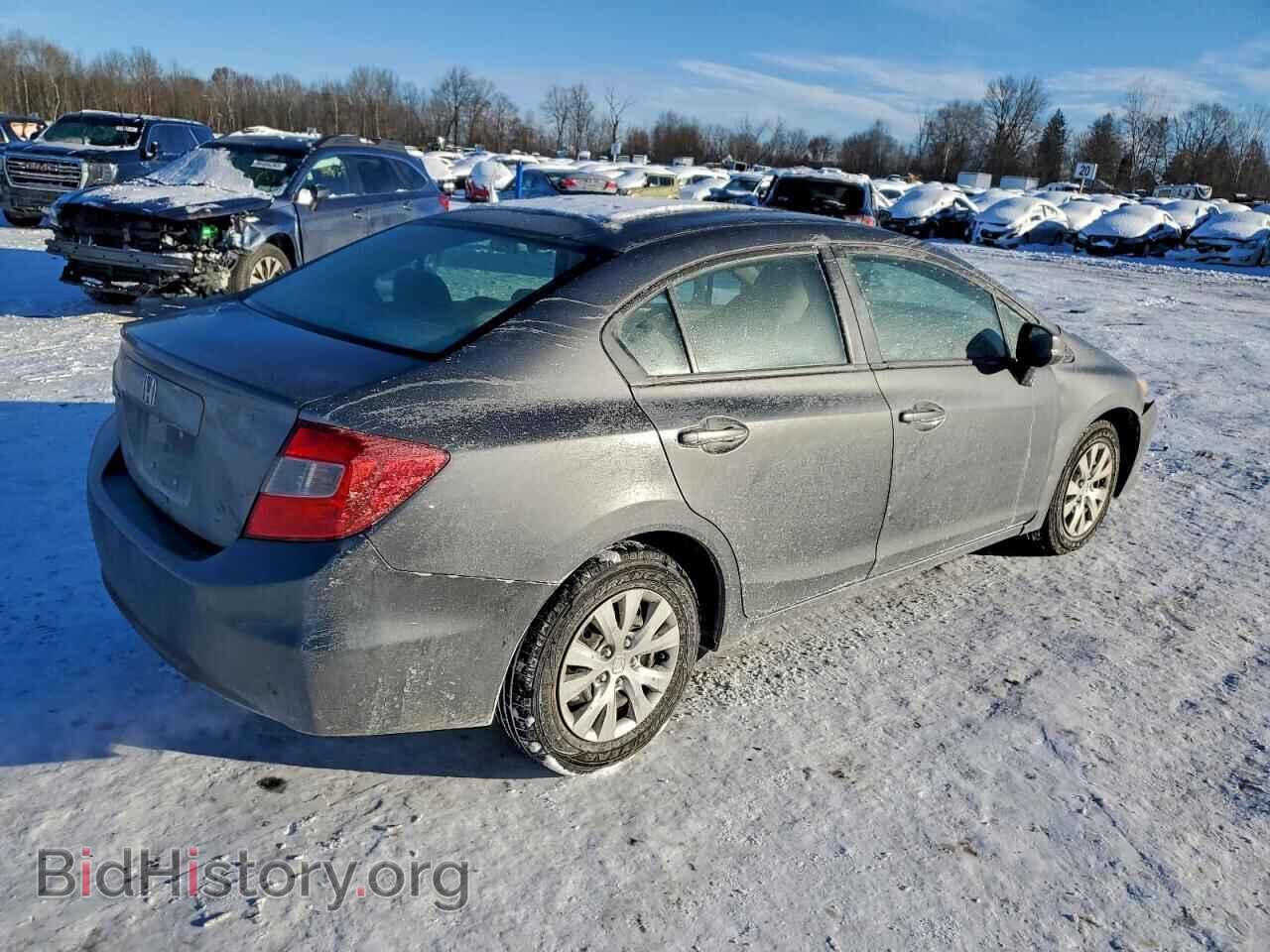 2012 HONDA CIVIC - VIN: 2HGFB2F57CH301403 - Фото 3