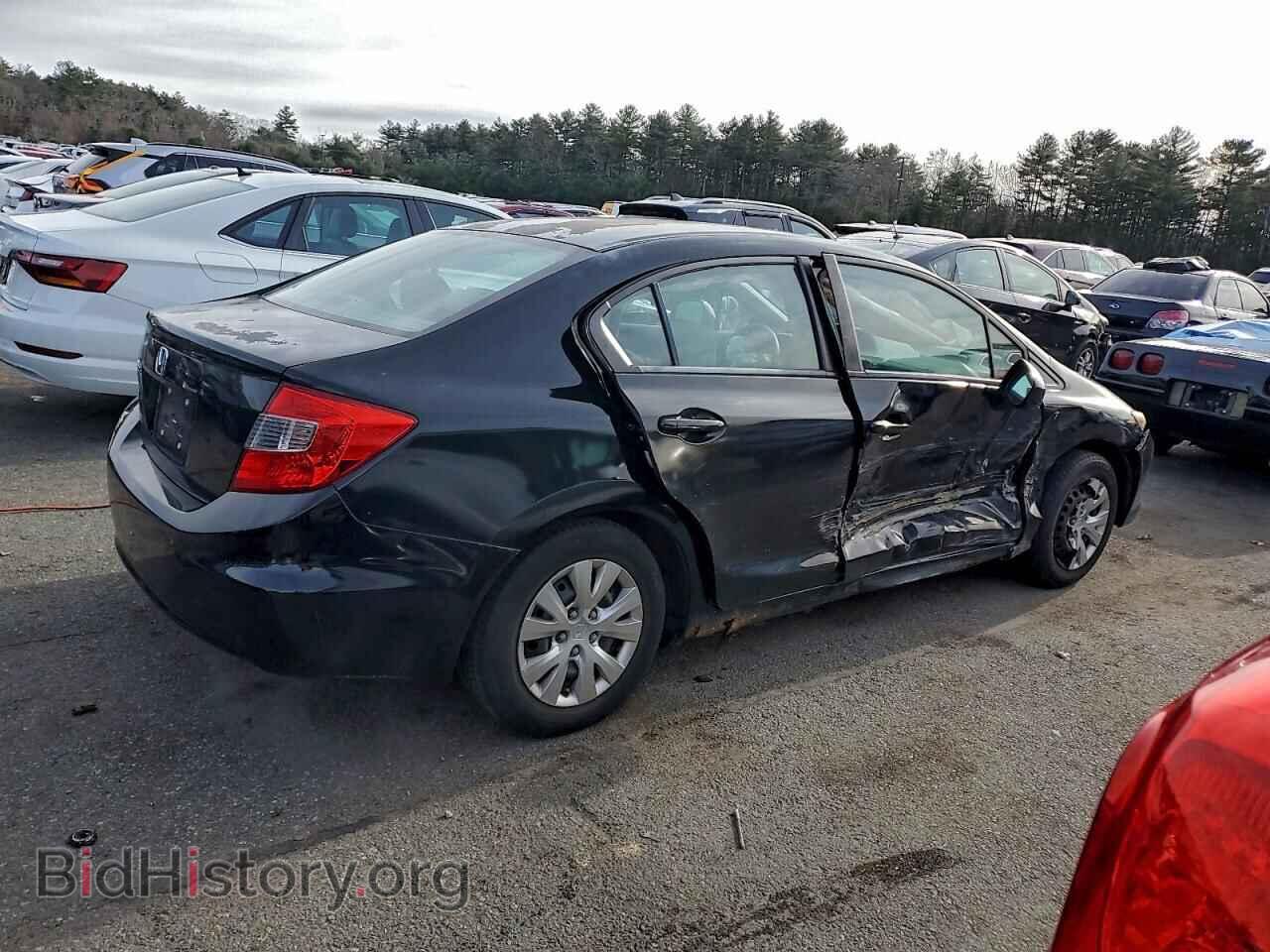 2012 HONDA CIVIC - VIN: 2HGFB2E59CH503385 - Фото 3