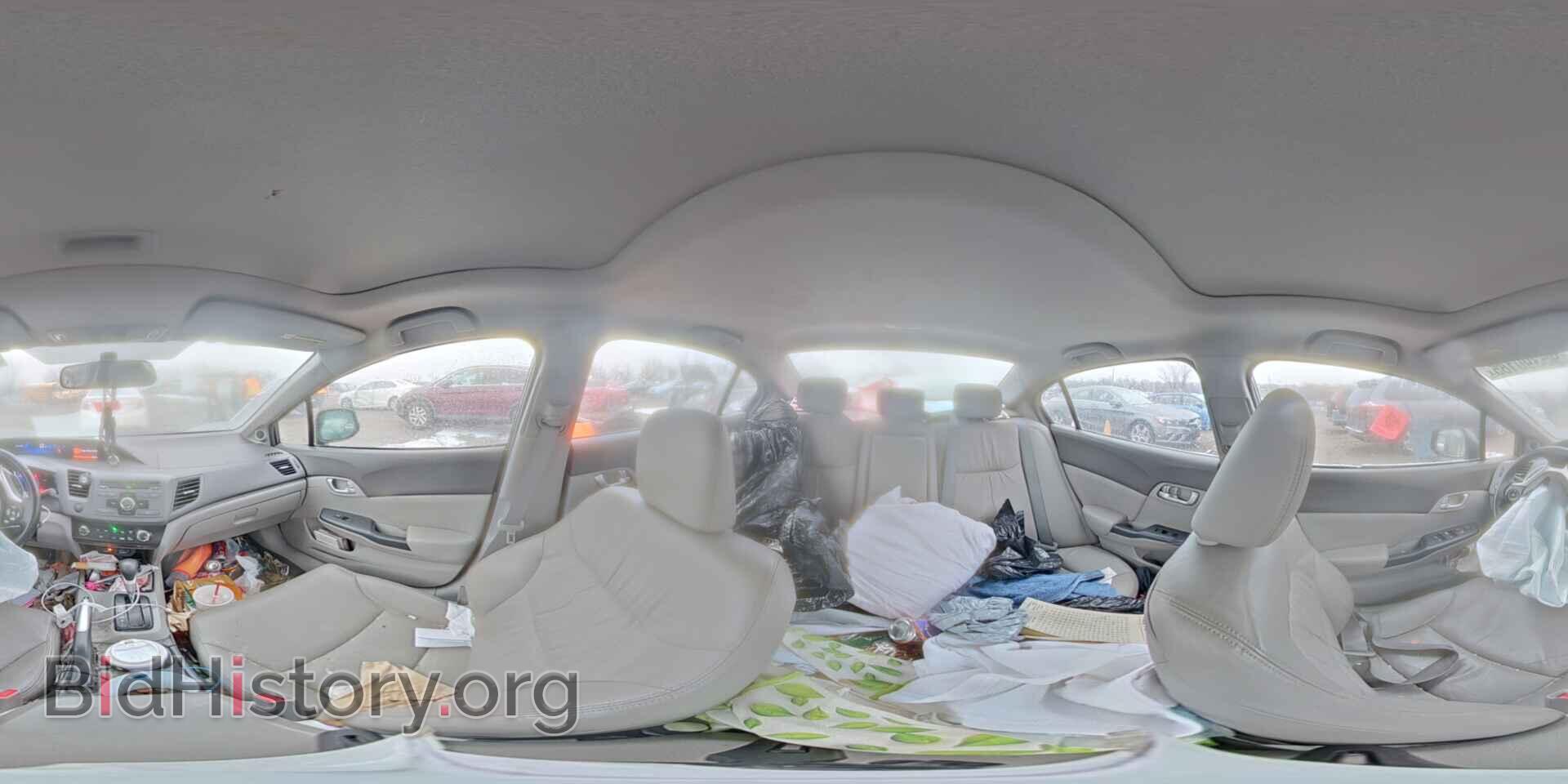 2012 HONDA CIVIC - VIN: 19XFB2F95CE318360 - Фото 14