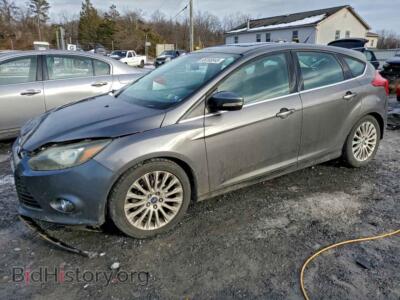 2012 Ford FOCUS Titanium, серый — VIN 1FAHP3N21CL463798, Copart