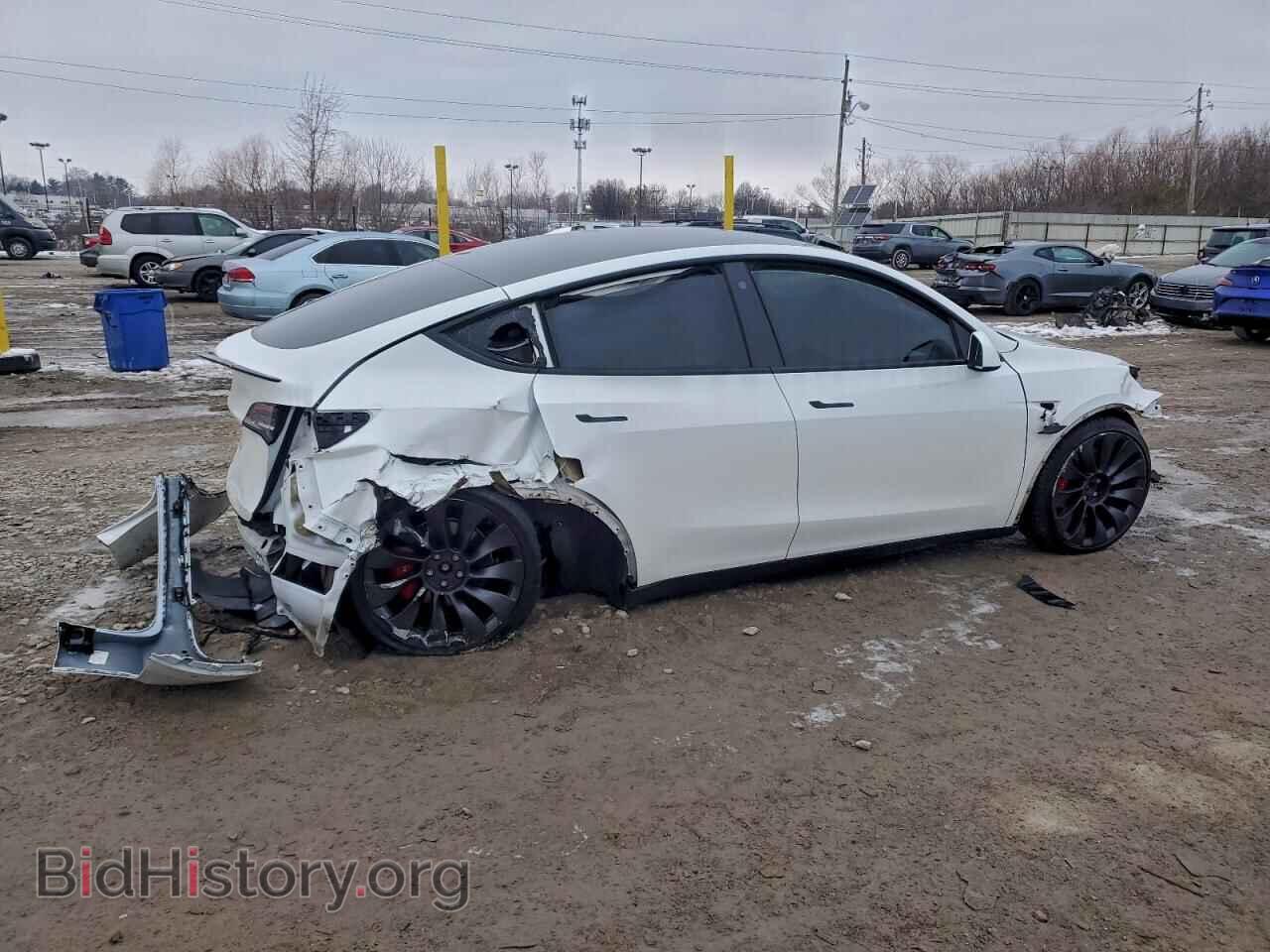 2021 TESLA MODEL Y - VIN: 5YJYGDEF3MF219982 - Фото 3