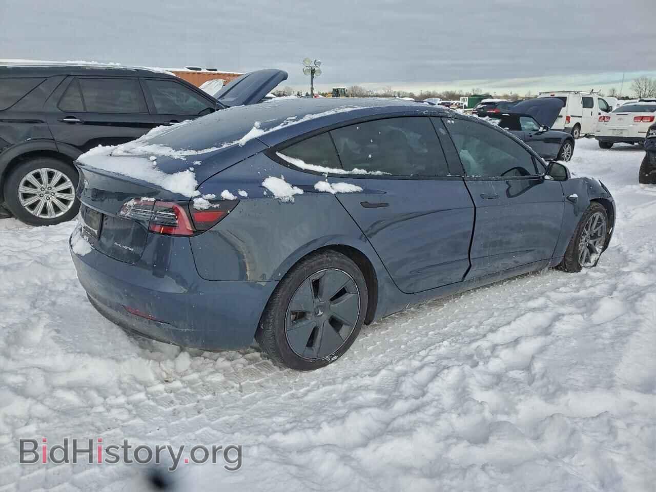 2022 TESLA MODEL 3 - VIN: 5YJ3E1EB3NF103453 - Фото 3
