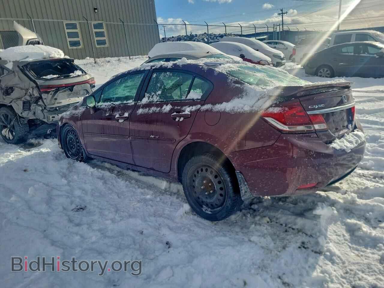 2013 HONDA CIVIC - VIN: 2HGFB2F76DH003511 - Фото 2
