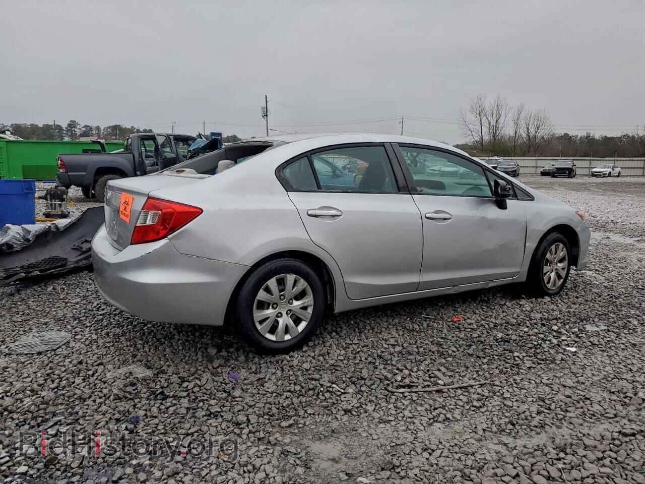 2012 HONDA CIVIC - VIN: 19XFB2F50CE062772 - Фото 3