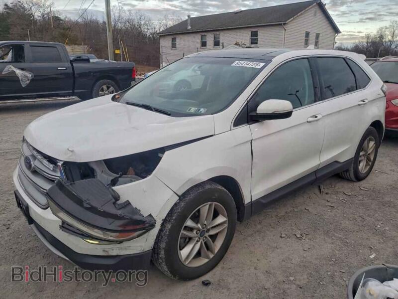 2015 Ford EDGE SEL (VIN 2FMTK4J8XFBC04956) — фото 1 из 13, Copart, повреждение: передняя часть