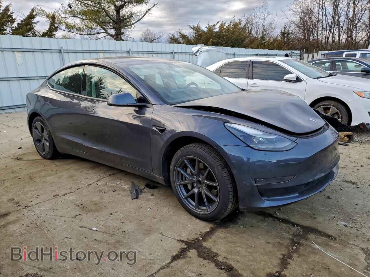 2022 TESLA MODEL 3 - VIN: 5YJ3E1EA4NF318332 - Фото 4
