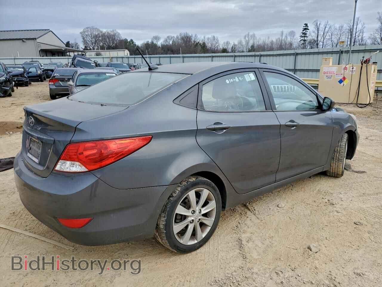 2012 HYUNDAI ACCENT - VIN: KMHCU4AE5CU107251 - Фото 3