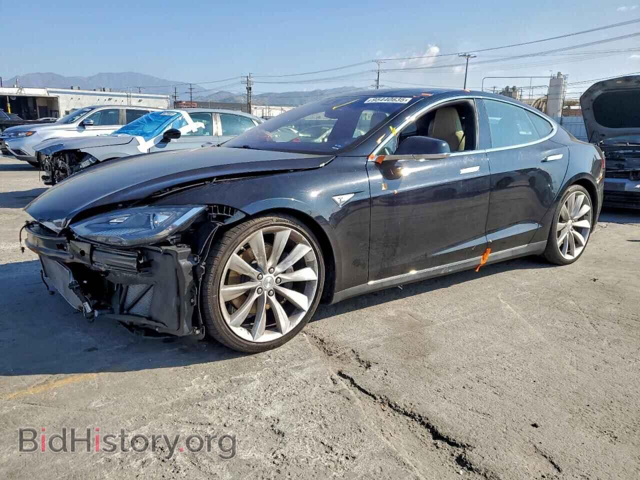 Photo 5YJSA1H24FF091480 - TESLA MODEL S 2015