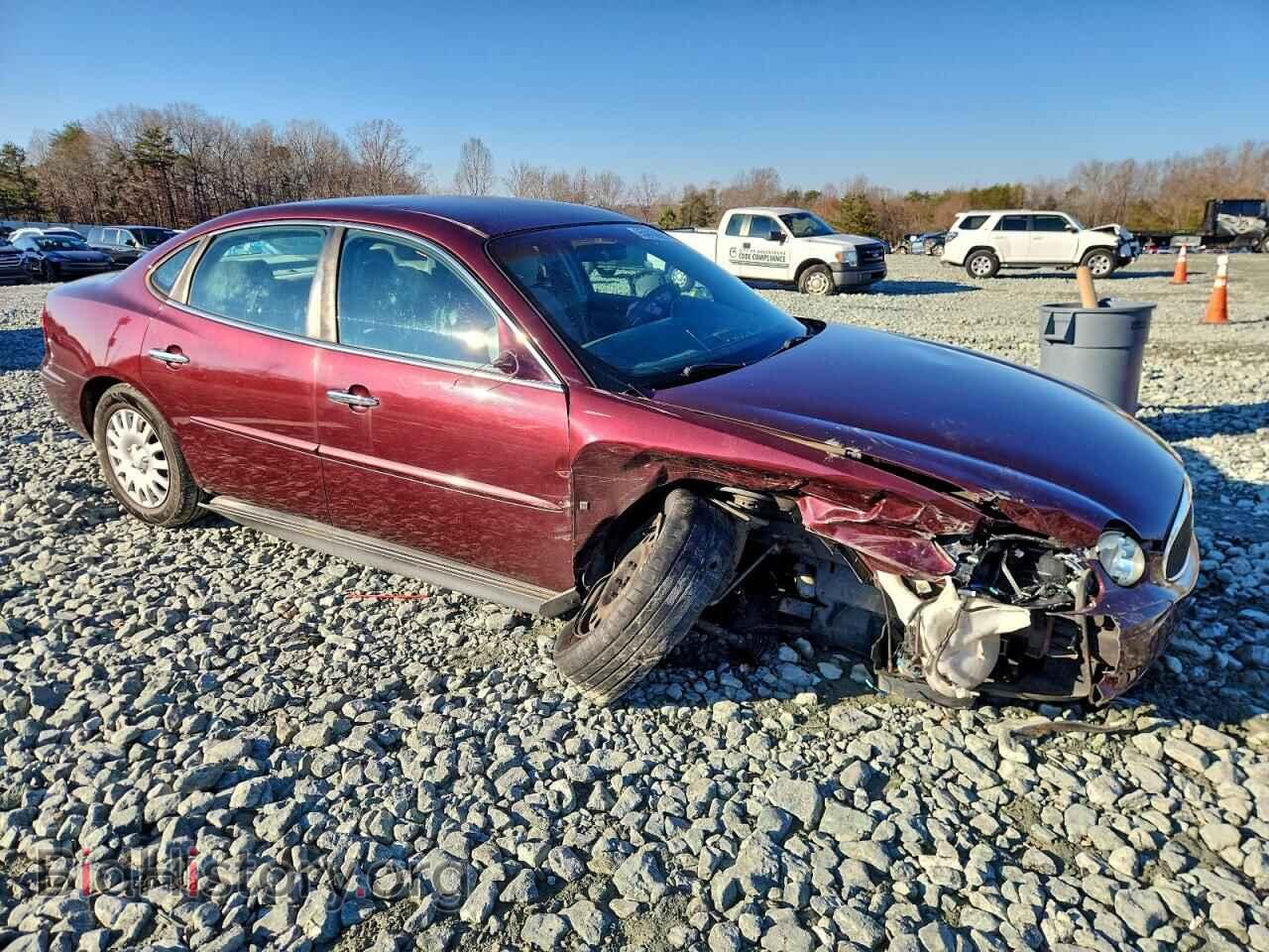 2007 BUICK LACROSSE - VIN: 2G4WC552X71103235 - Фото 4
