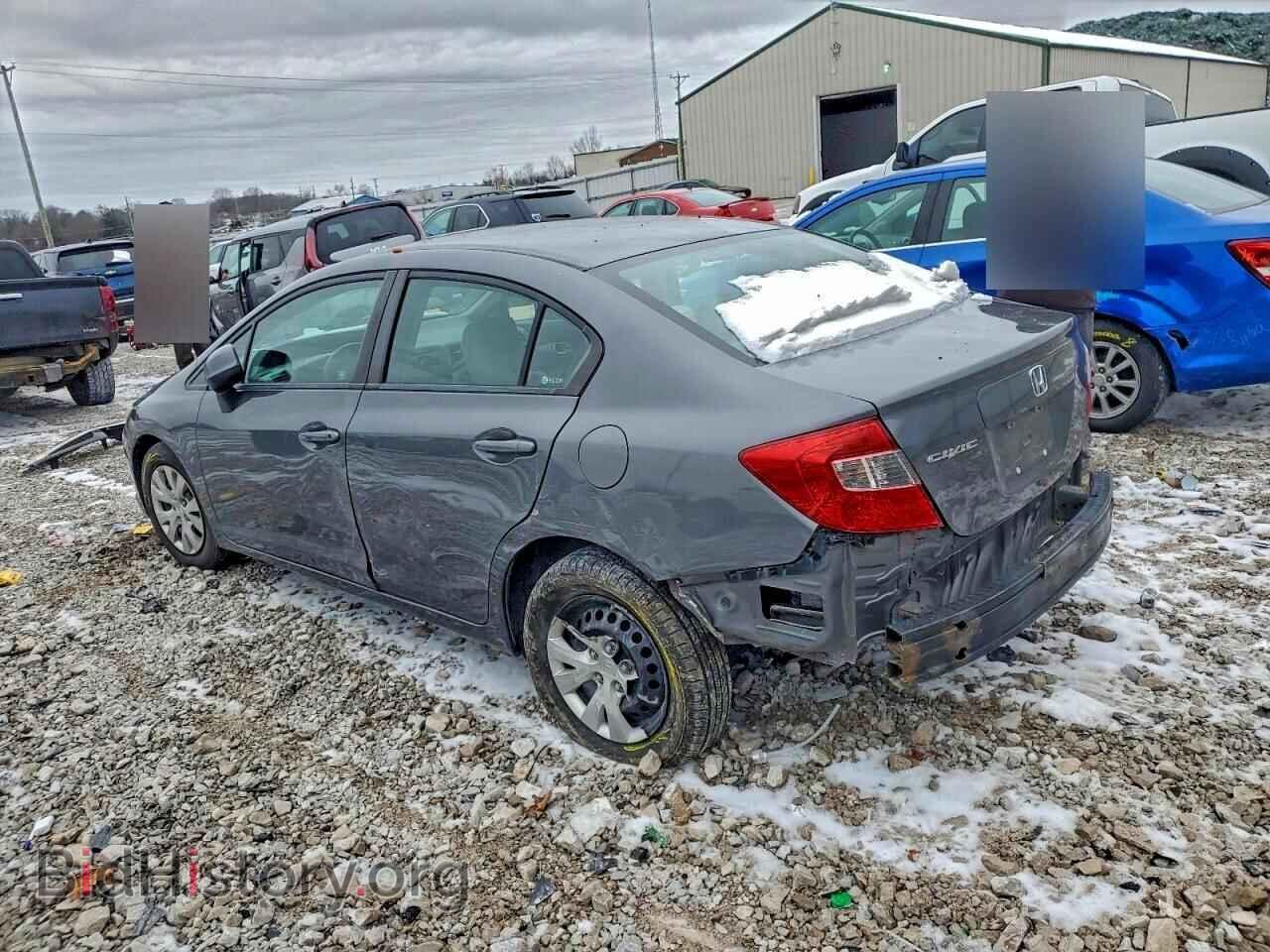 2012 HONDA CIVIC - VIN: 19XFB2F51CE017968 - Фото 2