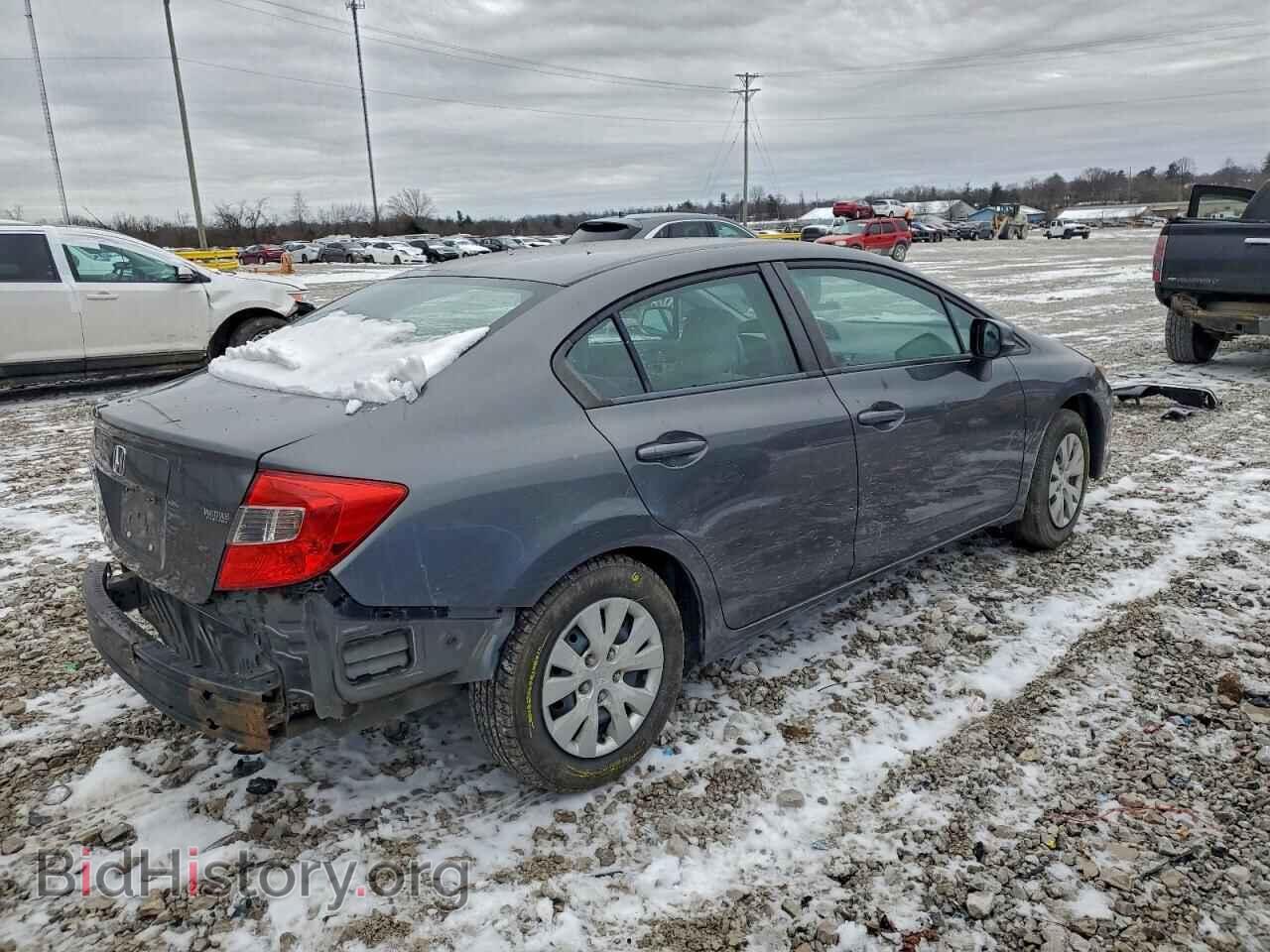 2012 HONDA CIVIC - VIN: 19XFB2F51CE017968 - Фото 3