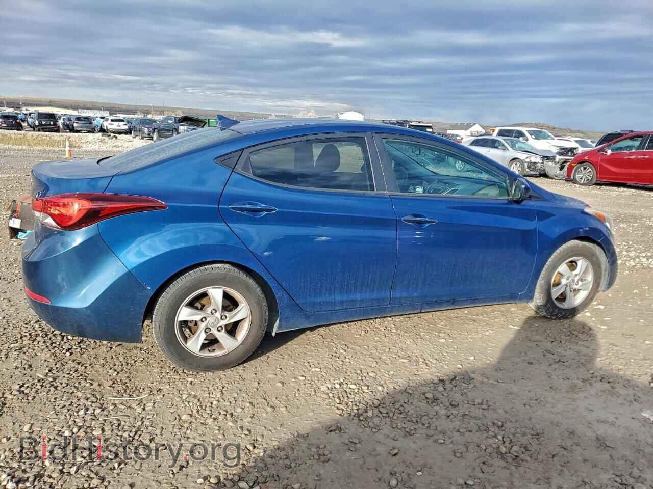 2014 HYUNDAI ELANTRA - VIN: KMHDH4AE4EU215727 - Фото 3