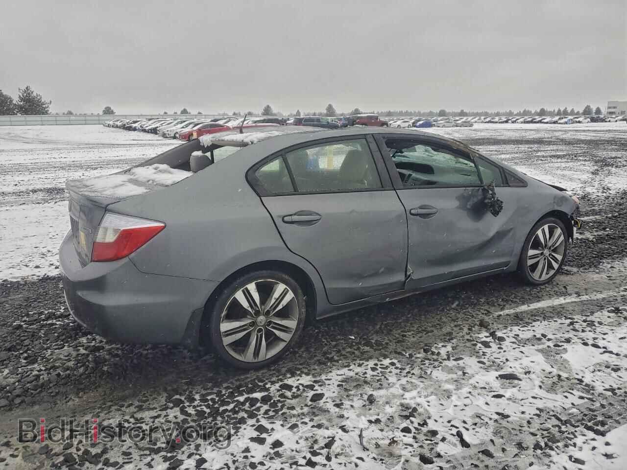 2012 HONDA CIVIC - VIN: JHMFB4F24CS009201 - Фото 3