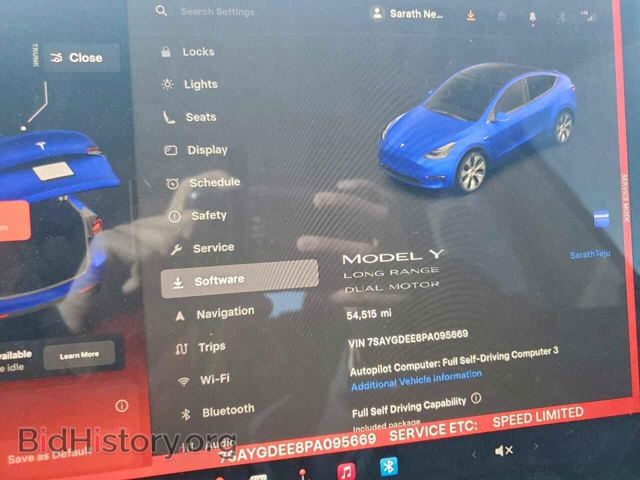2023 TESLA MODEL Y - VIN: 7SAYGDEE8PA095669 - Фото 9