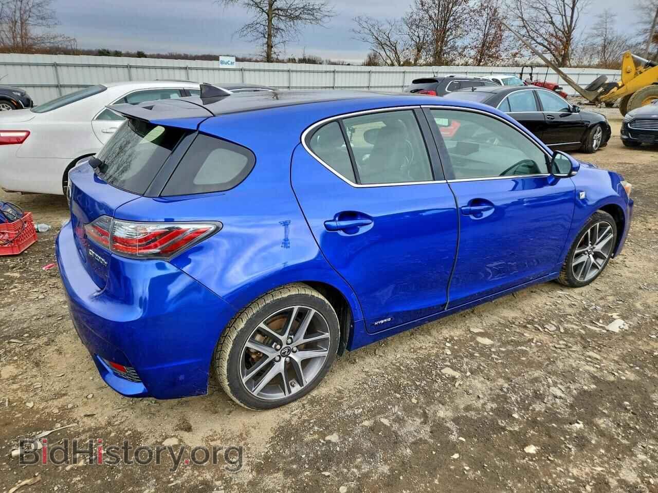 2014 LEXUS CT 200 - VIN: JTHKD5BH7E2174817 - Фото 3