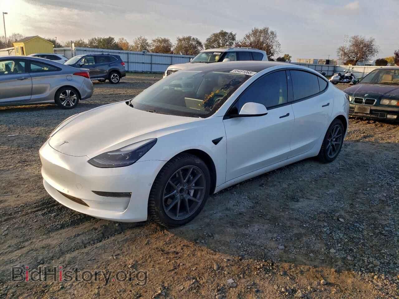 Photo 5YJ3E1EA4MF073210 - TESLA MODEL 3 2021