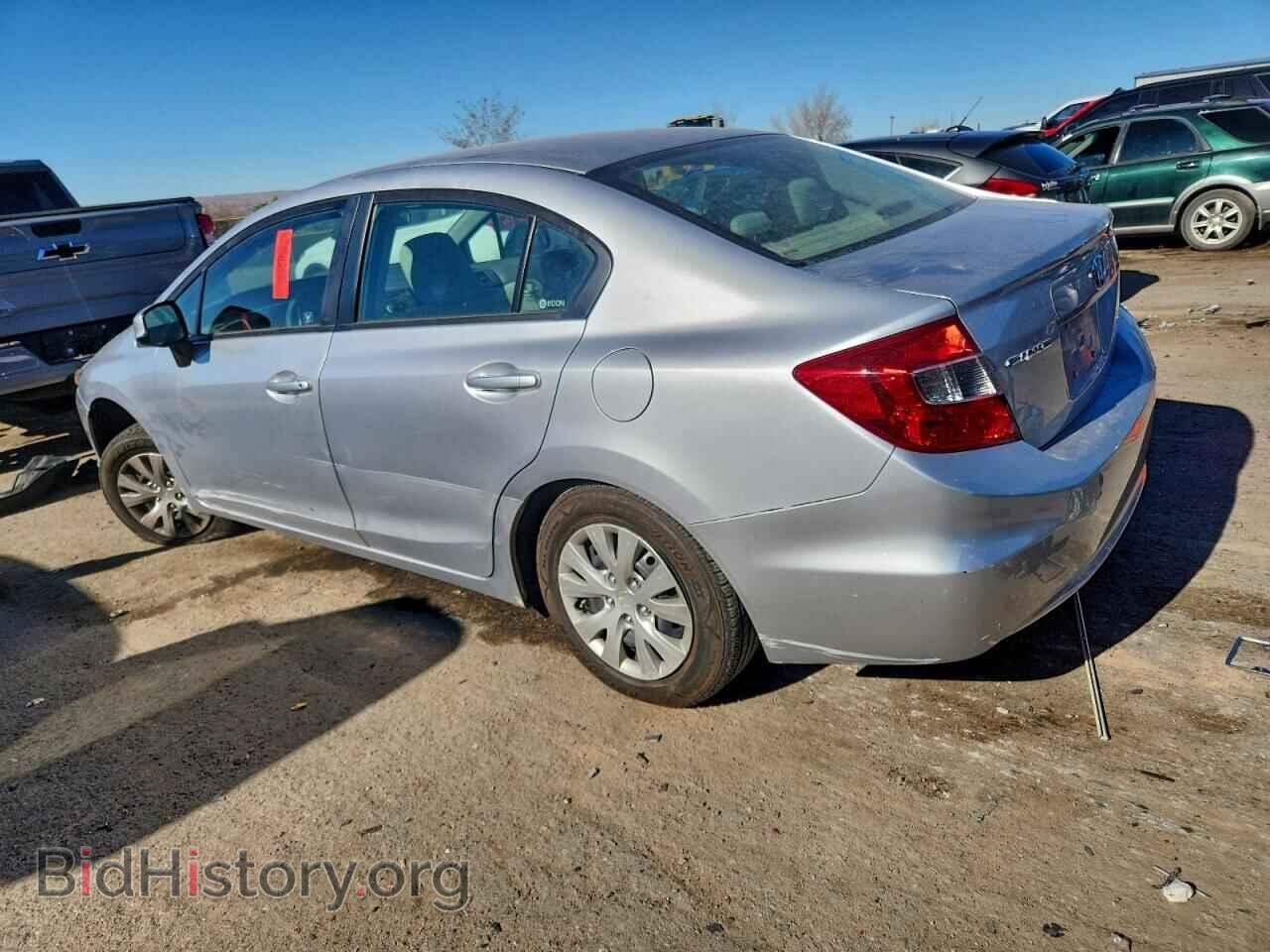 2012 HONDA CIVIC - VIN: 2HGFB2F55CH611842 - Фото 2