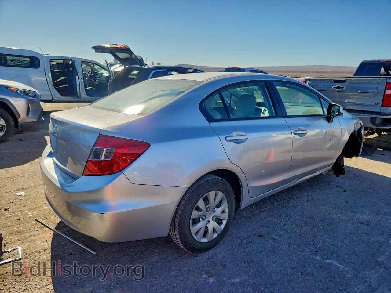 2012 HONDA CIVIC - VIN: 2HGFB2F55CH611842 - Фото 3