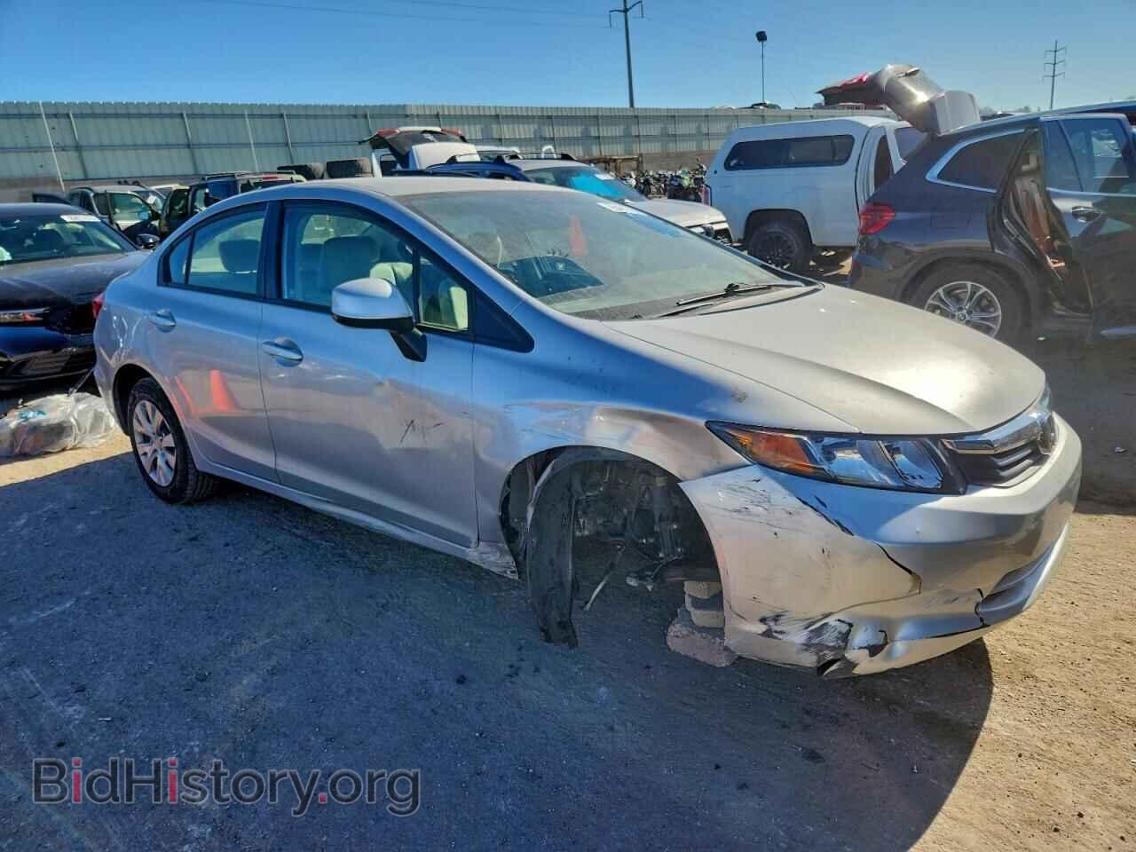 2012 HONDA CIVIC - VIN: 2HGFB2F55CH611842 - Фото 4