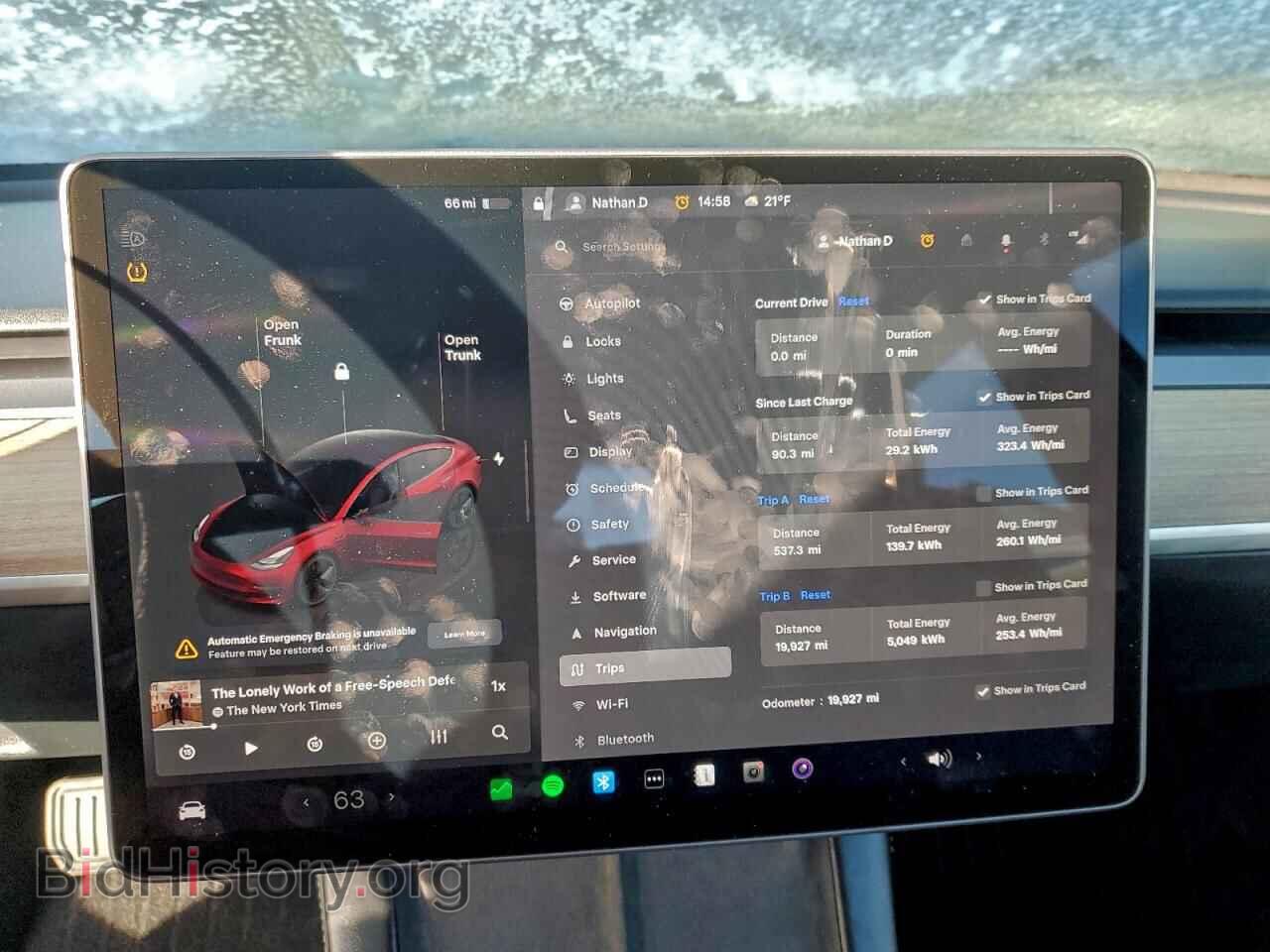 2023 TESLA MODEL 3 - VIN: 5YJ3E1EA5PF692323 - Фото 9