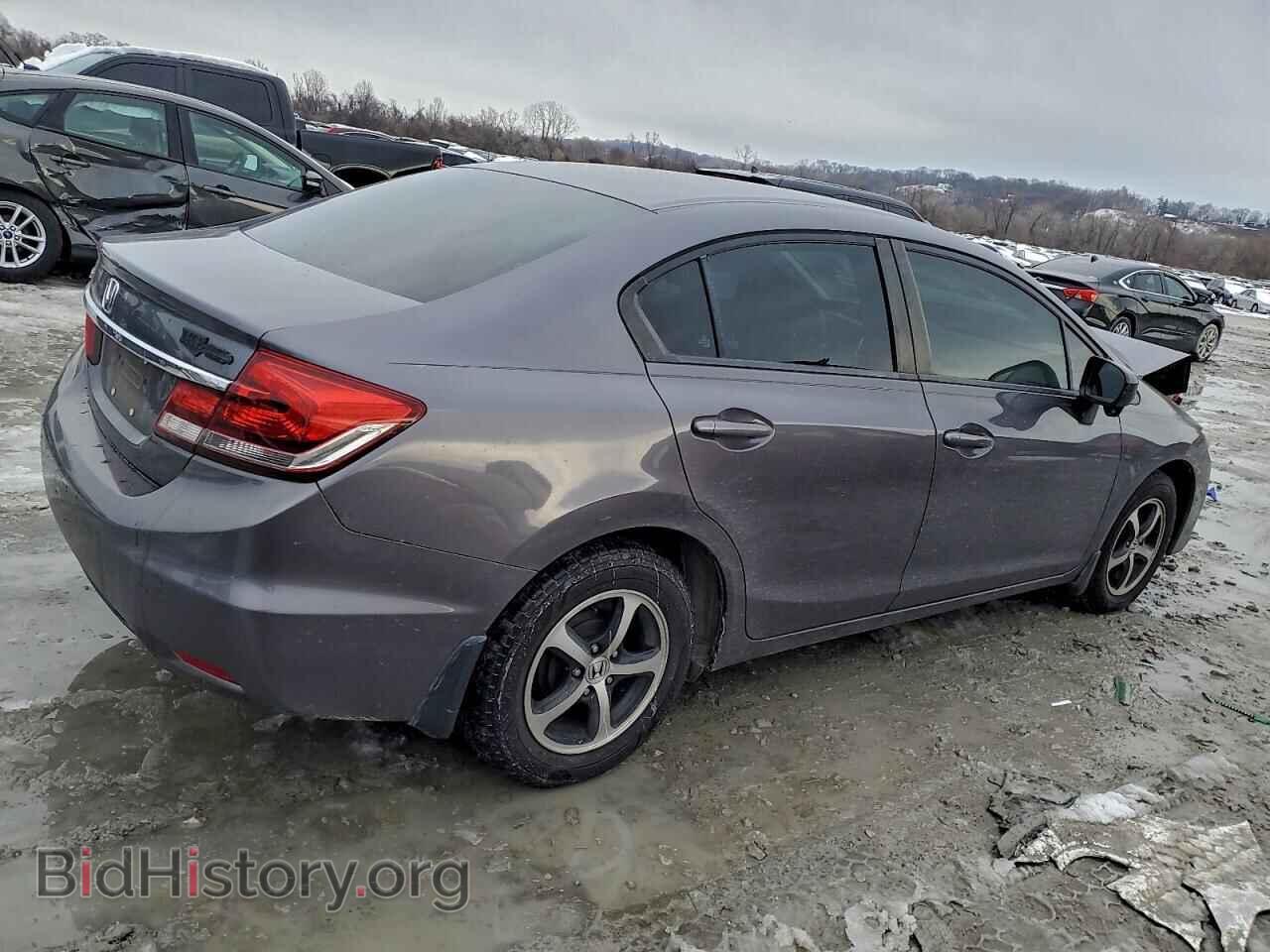 2015 HONDA CIVIC - VIN: 19XFB2F79FE107441 - Фото 3