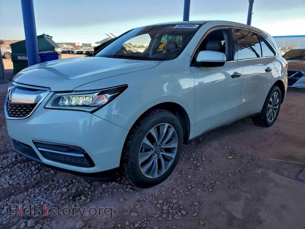 Фотография 5FRYD3H43GB007180 - ACURA MDX 2016